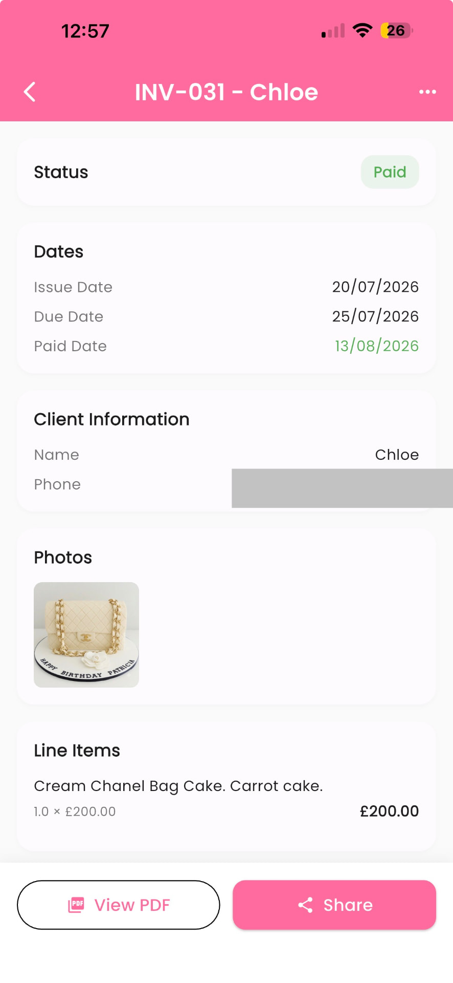 Invoices