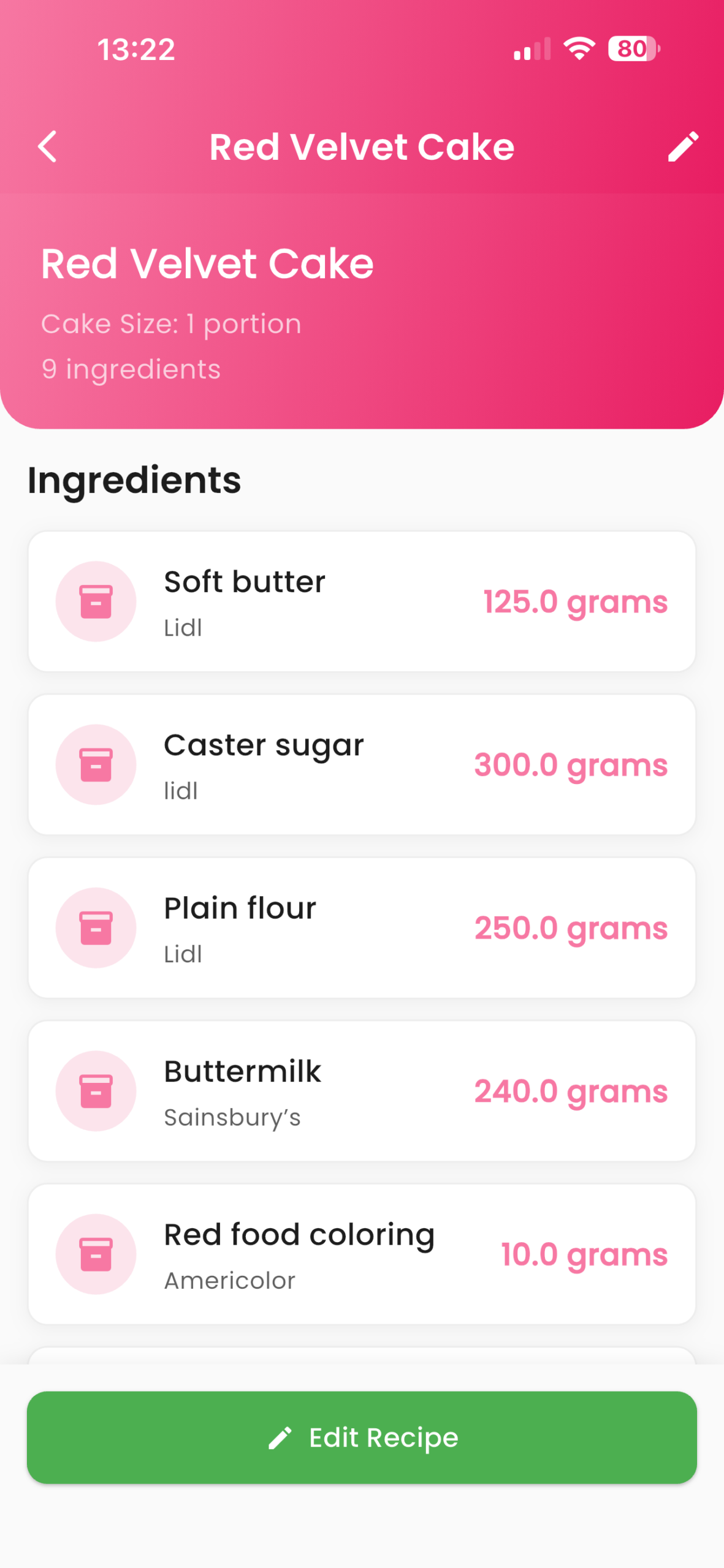 Recipes